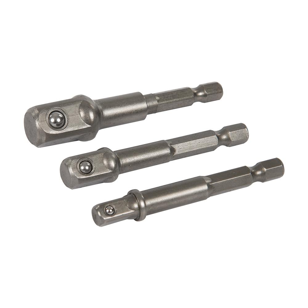 819713 Set Di 3 Adattatori Per Chiavi A Bussola Attacco Esagonale 1/4'' - Foto 1