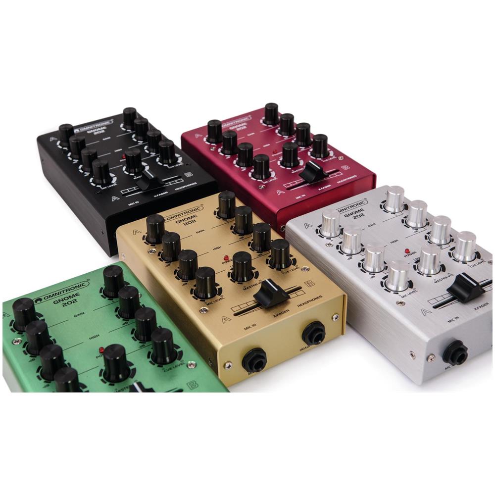 Gnome-202 Mini Mixer Argento - Foto 2