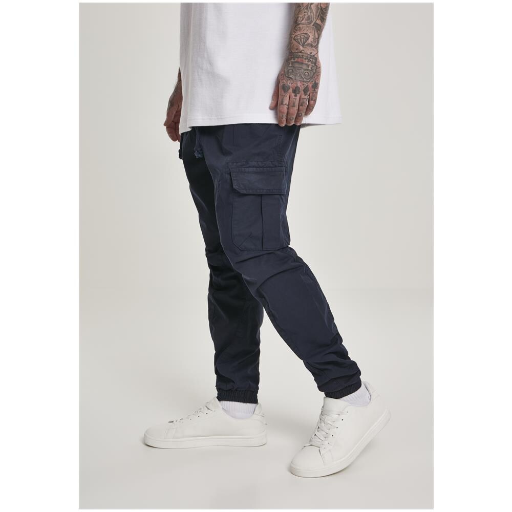 Pantalone Urban Classics Cargo Jogging Tb1268 - Blu M - Foto 3