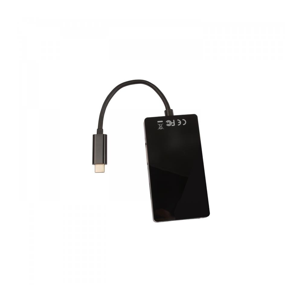 Black Usb C Adapterusb C To Vga Dvi Hdmi Adapter - Foto 4