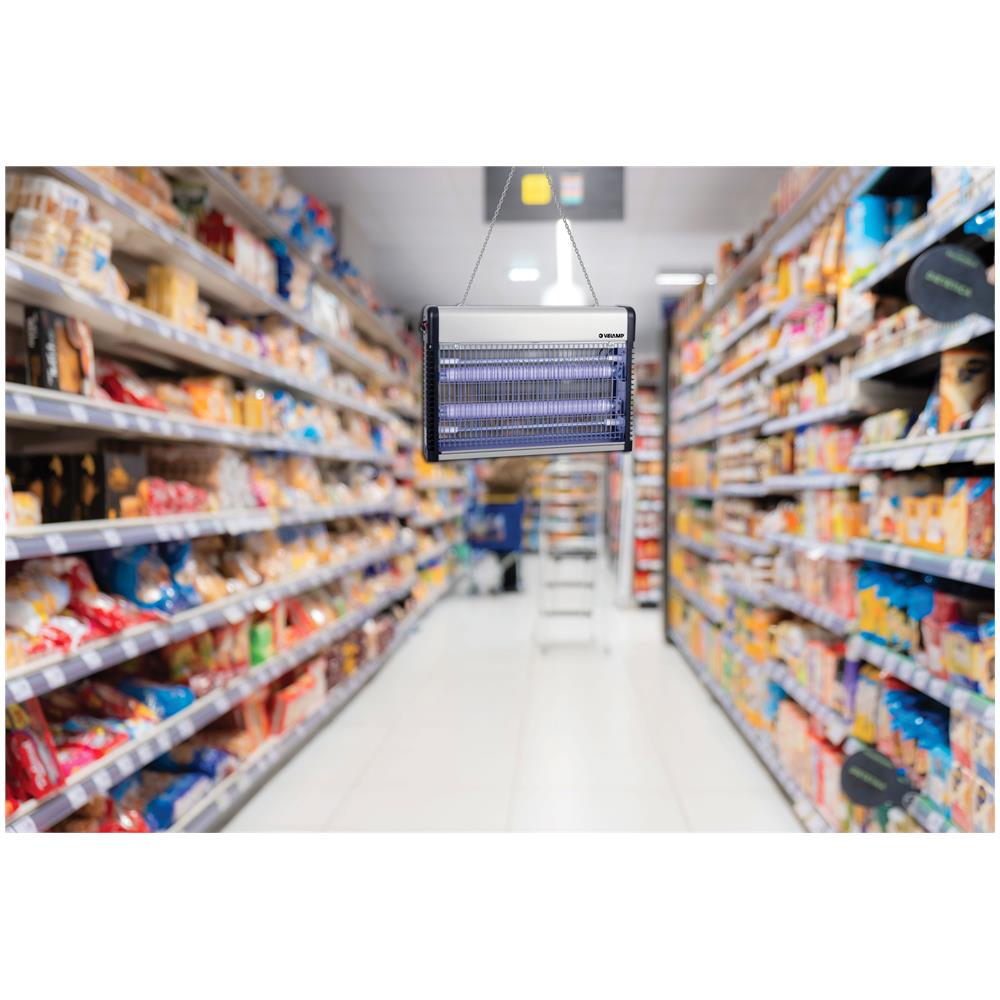 Thunder Midi: Zanzariera Elettrica Professionale 2 Tubi Uv Da 10w - Foto 3