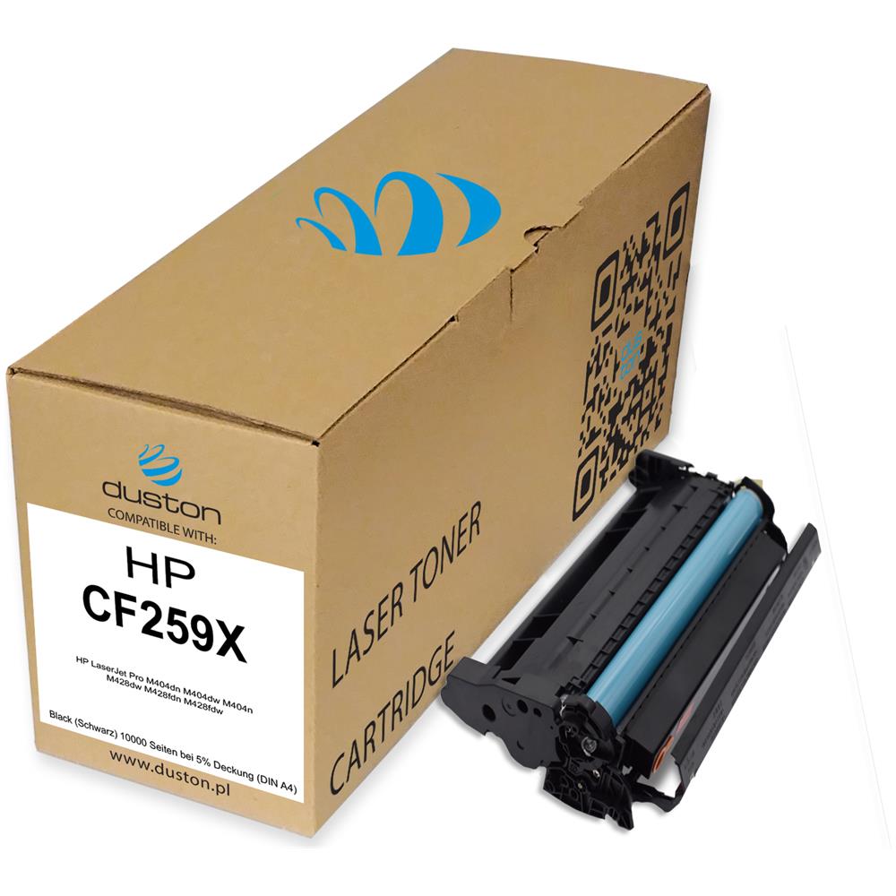 TONER - 3x Cf259x, 59x Negro Compatible Con Hp Laserjet Pro M404dn M404dw M404n M428dw M428fdn M428fdw - Foto 2