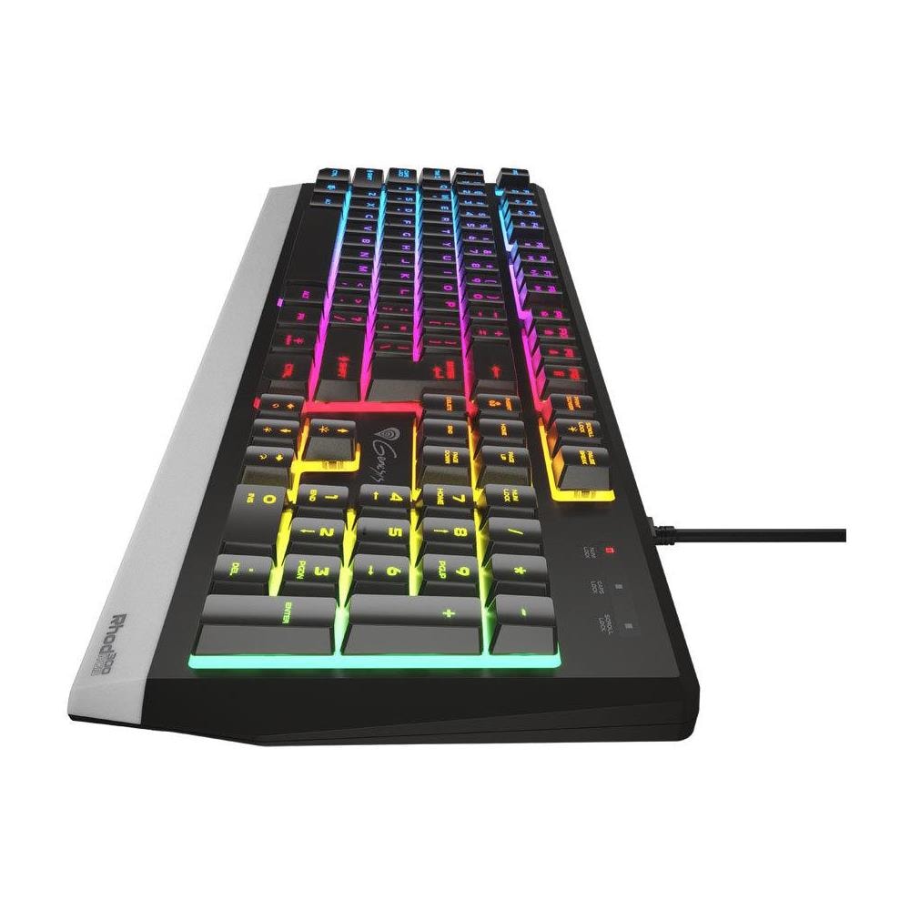 Tastiera Da Gioco Genesis Rhod 300 Rgb, Luce Led Rgb, Usa, Nera, Cablata - Foto 1
