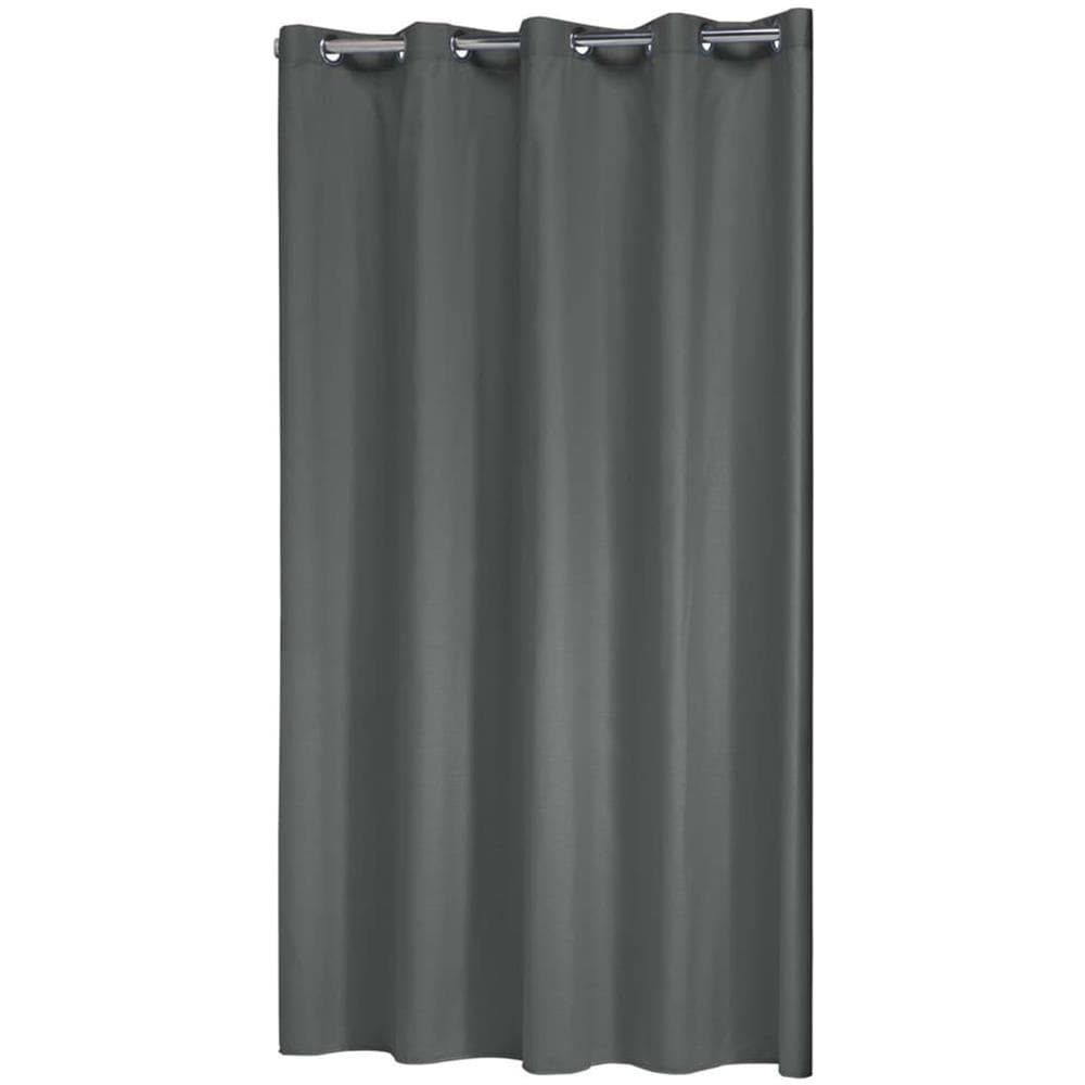 Tenda da Doccia Coloris 180x200 cm Grigia - Foto 1
