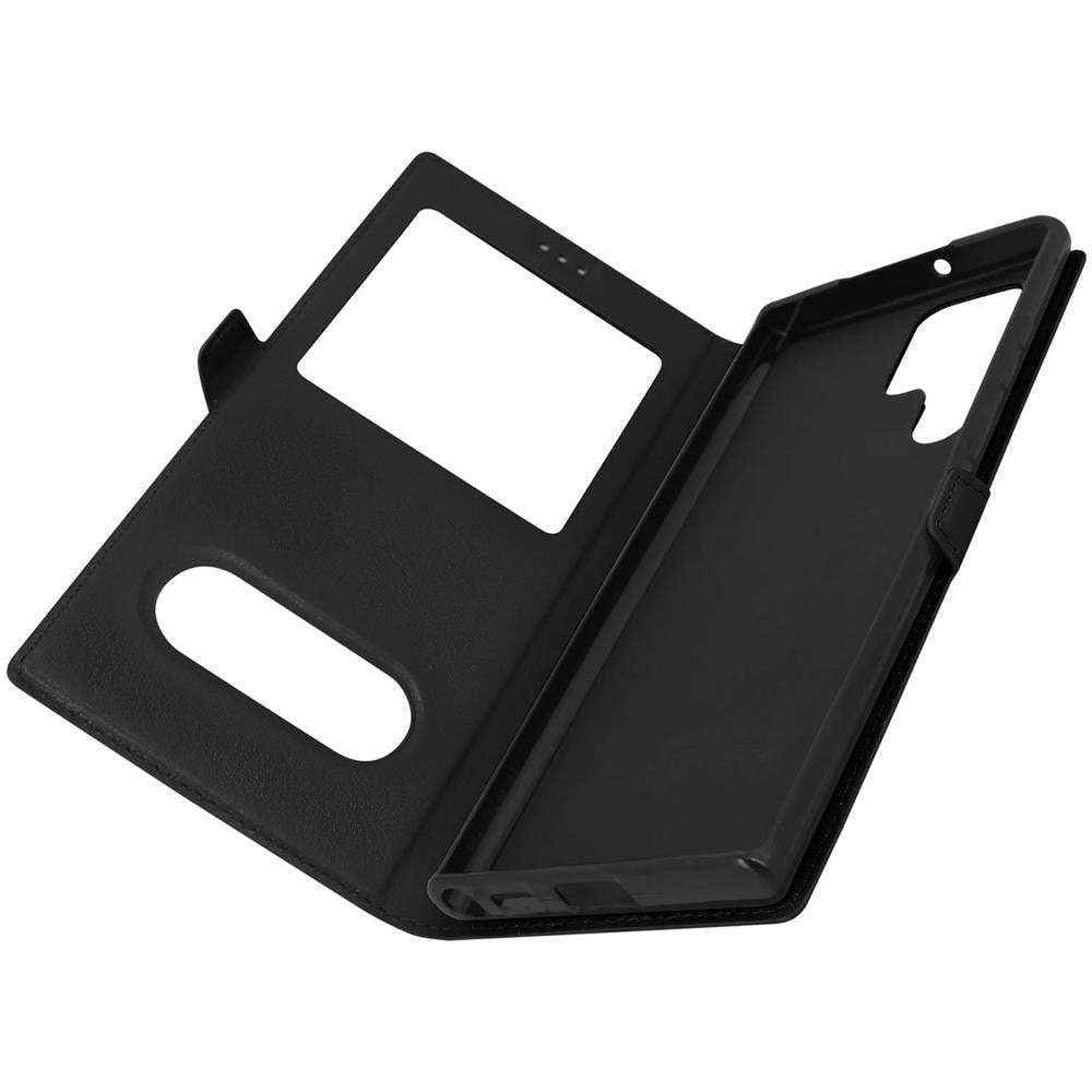 Custodiasamsung Galaxy S22 Ultra Doppia Finestra Supporto Video Nera - Foto 1