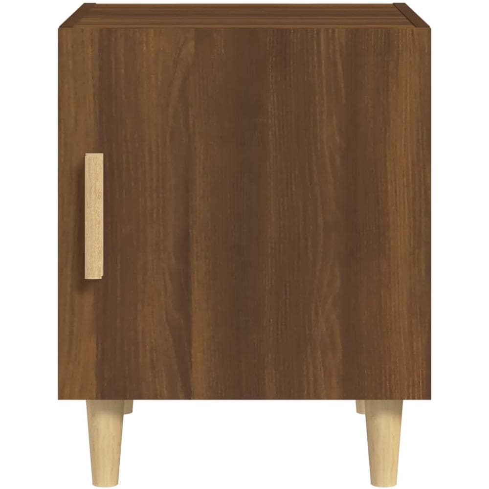 Comodino Rovere Marrone In Legno Multistrato - Foto 2