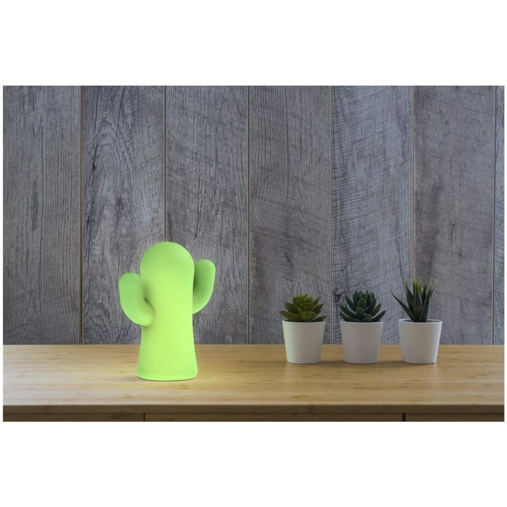 Lampada Da Tavolo Led Panchito Verde 206x165x93 Mm Silicone - Foto 3