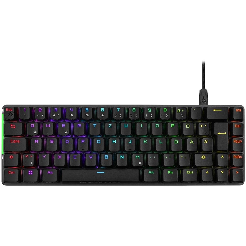 Tastiera Gaming USB Meccanica ROG Falchion Ace Retroilluminata Colore Nero (Layout Italiano) - Foto 1