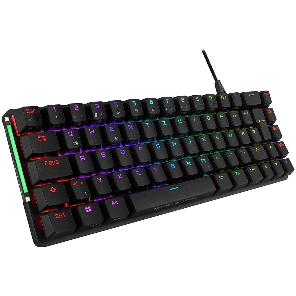 Tastiera Gaming USB Meccanica ROG Falchion Ace Retroilluminata Colore Nero (Layout Italiano) - Foto 2