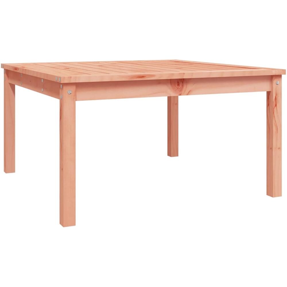 Tavolo Da Giardino 82,5x82,5x45 Cm In Legno Massello Di Douglas - Foto 2