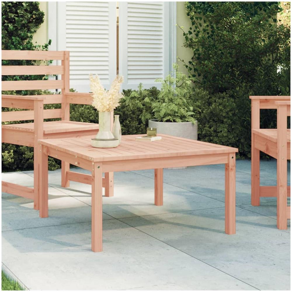 Tavolo Da Giardino 82,5x82,5x45 Cm In Legno Massello Di Douglas - Foto 1