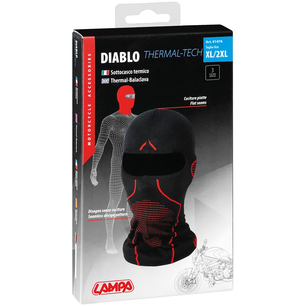 Diablo, Sottocasco Termico - Xl /xxl - 57-60 Cm - Foto 2