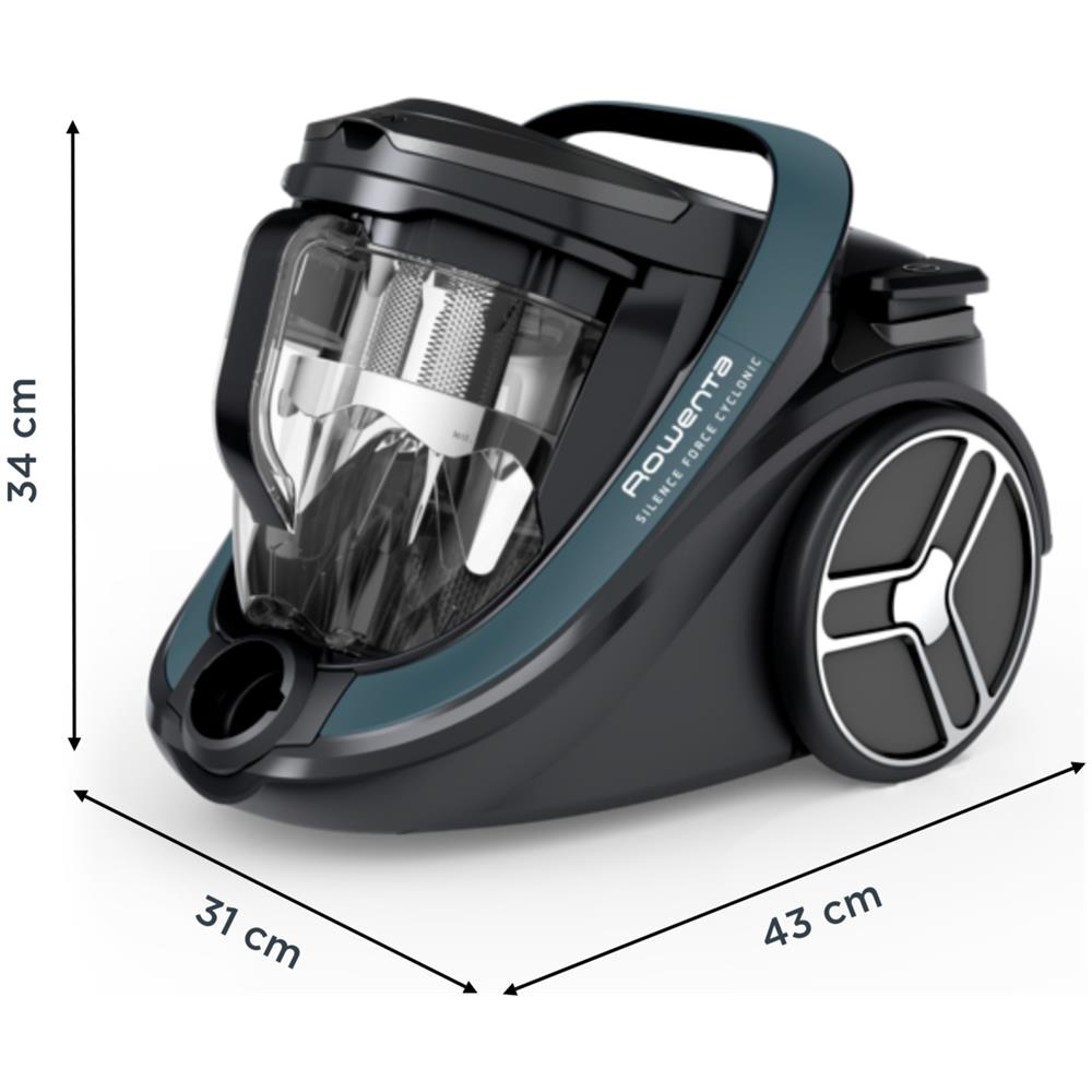 Silence Force RO7961EA aspirapolvere a traino 2,5 L A cilindro Secco 500 W Senza sacchetto - Foto 10
