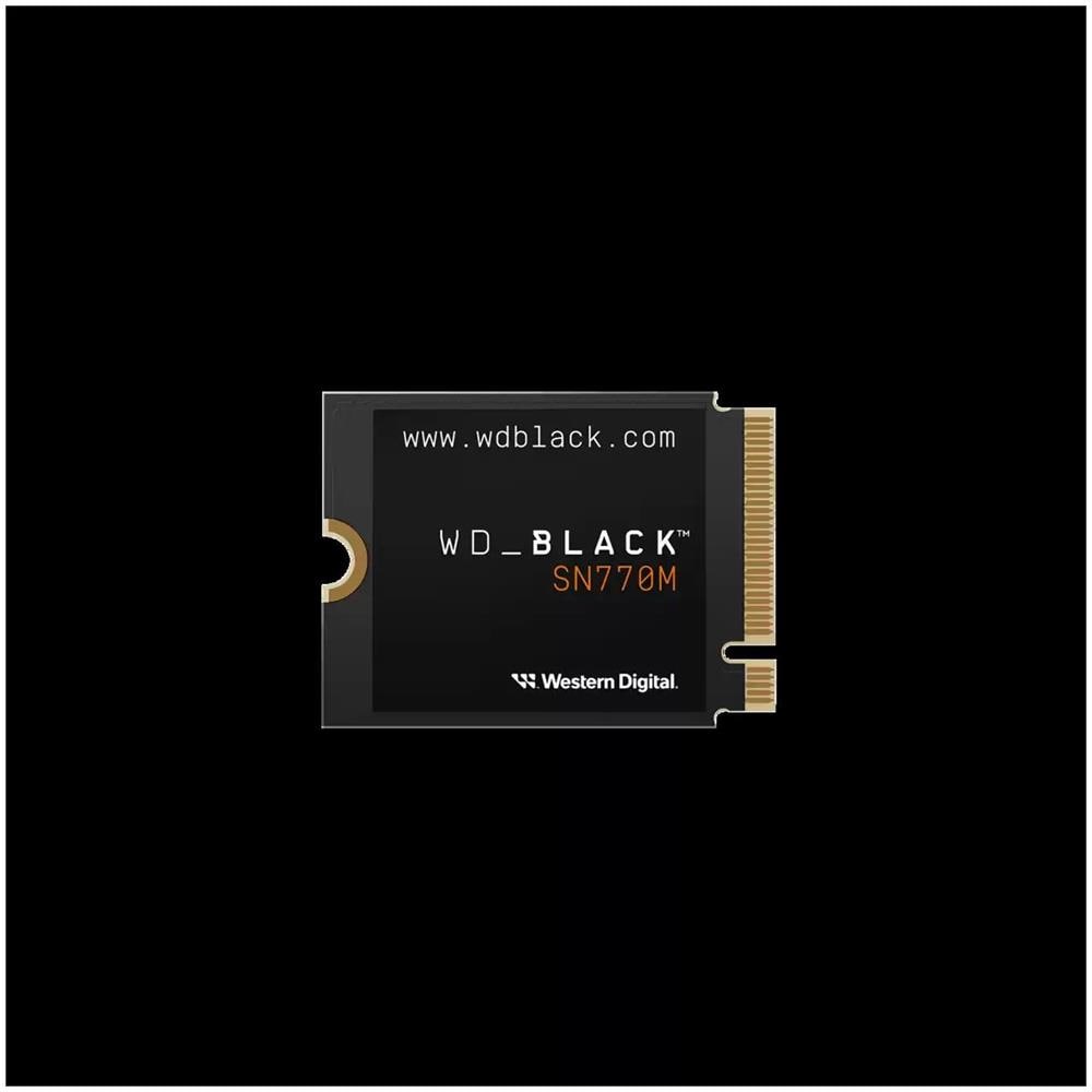 Black WD BLACK SN770M NVMe M. 2 500 GB PCI Express 4.0 TLC 3D NAND - Foto 1
