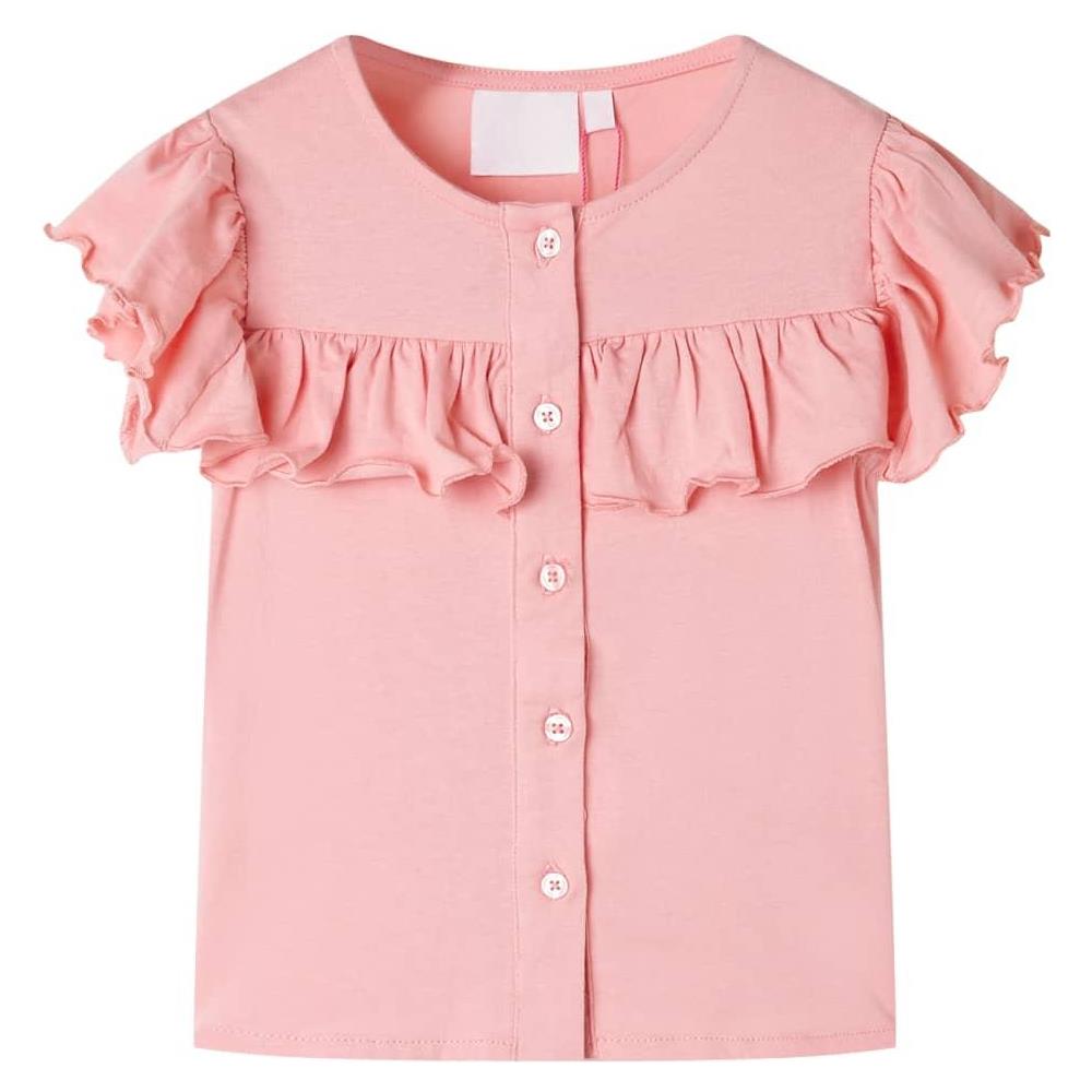 Maglietta da Bambina Rosa Medio 92 - Foto 1