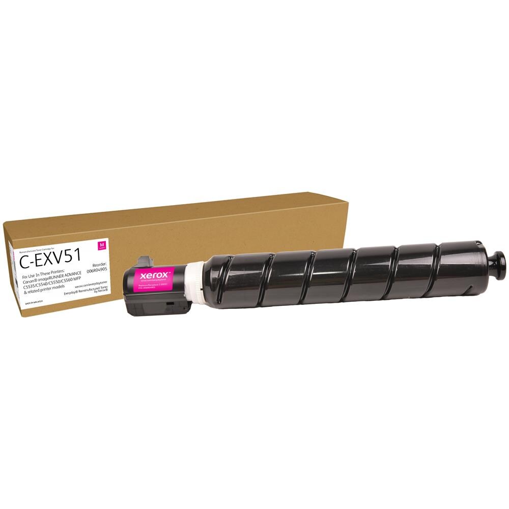 Rigenerato Toner rigenerato Everyday™ di Xerox Magenta Compatibile Con Canon C-EXV51 (0483C002), Capacità Standard - Foto 1