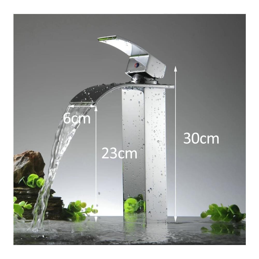 Rubinetto per lavabo da bagno, Blackswan, tipo M85, modello cromato lucido, misura 30 cm - Foto 4