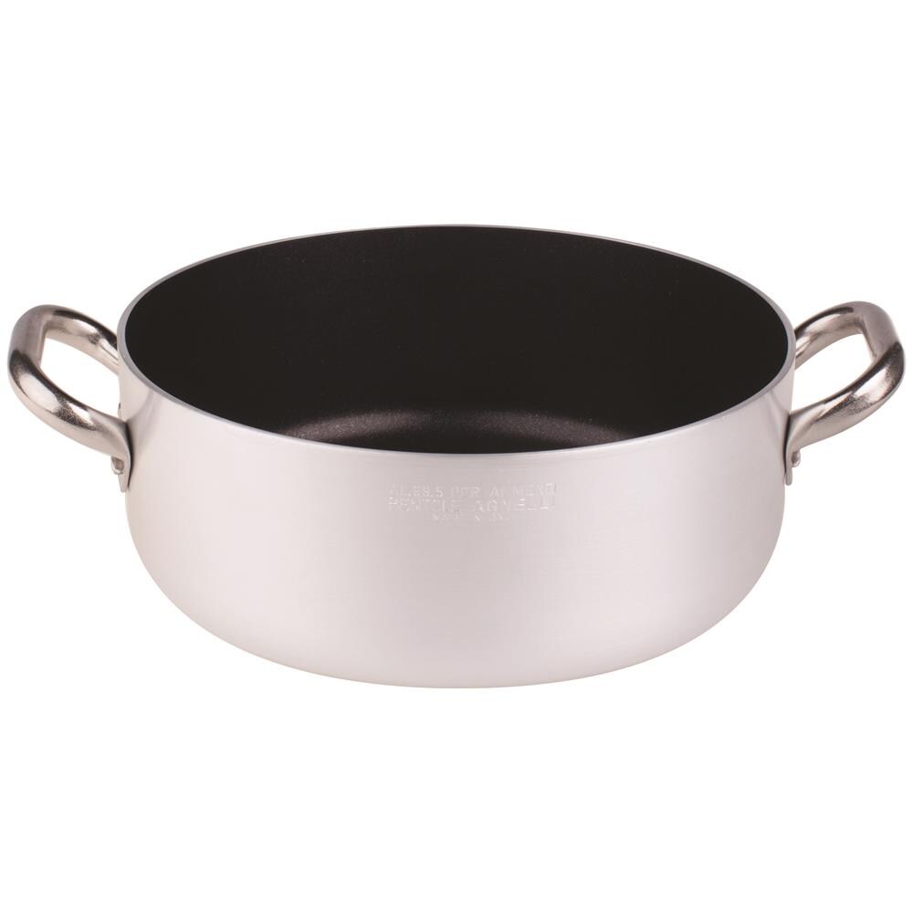 Casseruola Bassa 2 Maniglie Diametro 28 cm - Linea Alluminio Platinum 3 mm - Foto 1