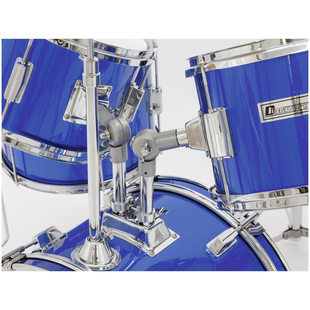 Batteria Acustica Per Bambini, 5 Pezzi Blu, Completa Dimavery Jds-305 - Foto 1