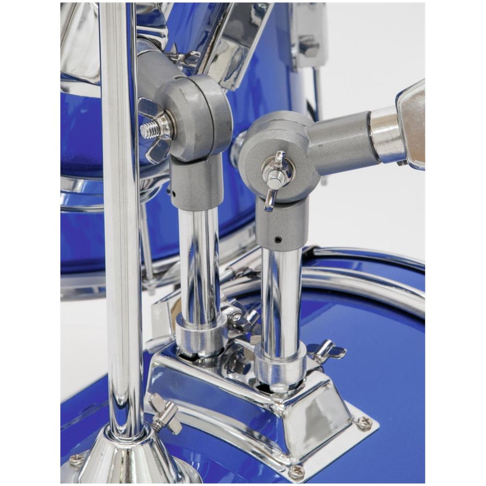 Batteria Acustica Per Bambini, 5 Pezzi Blu, Completa Dimavery Jds-305 - Foto 4