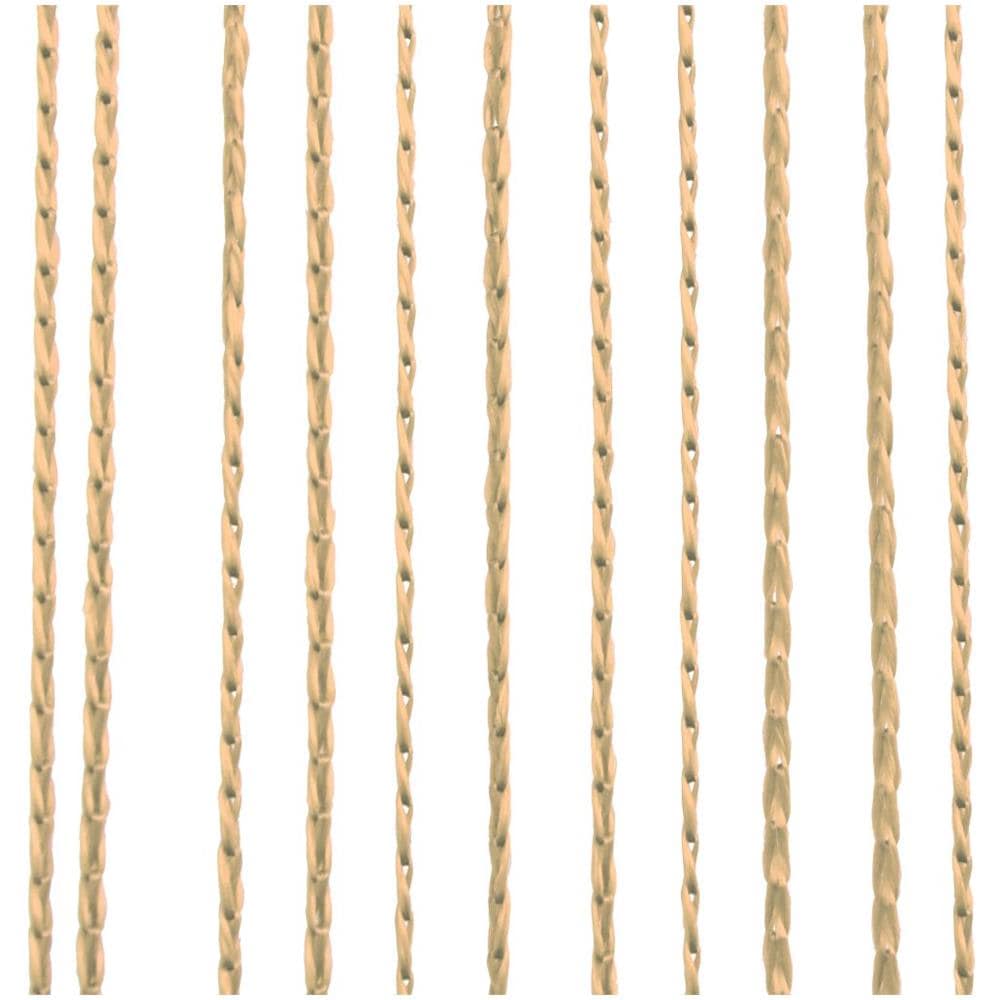 2 Pz Tende A Fili 100x250 Cm Beige - Foto 4