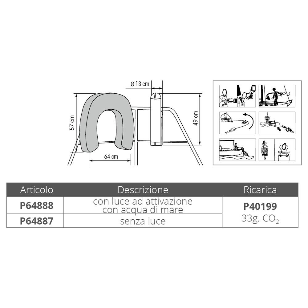 Ferro Di Cavallo Gonfiabile Con Luce Ferro Di Cavallo Gonf. con Luce - Foto 2