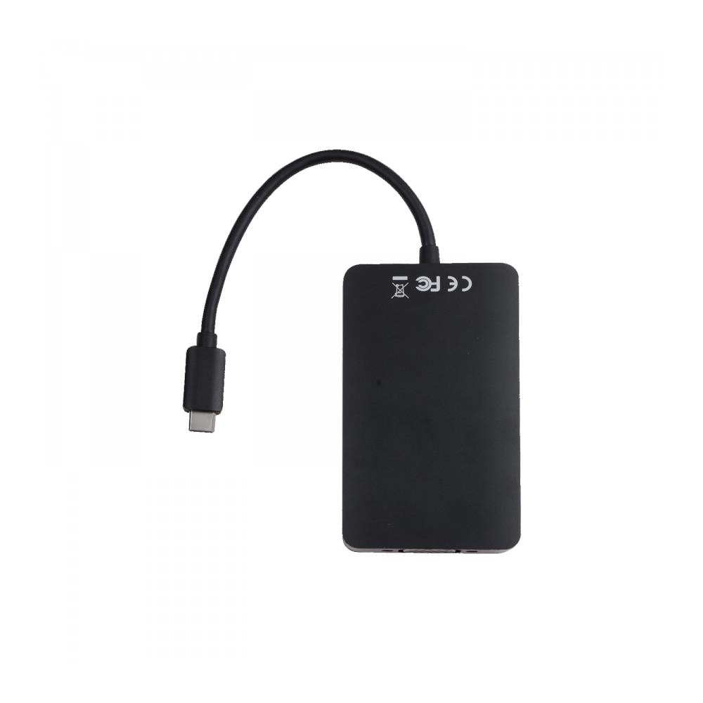 Black Usb C Adapterusb C To Usb3.0 Rj45 Hdmi Vga - Foto 6