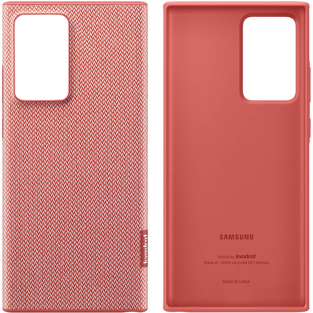 Custodia Kvadrat Cover Ef-xn985fregeu Per Galaxy Note 20 Ultra Sm-n985 Rosso - Foto 6
