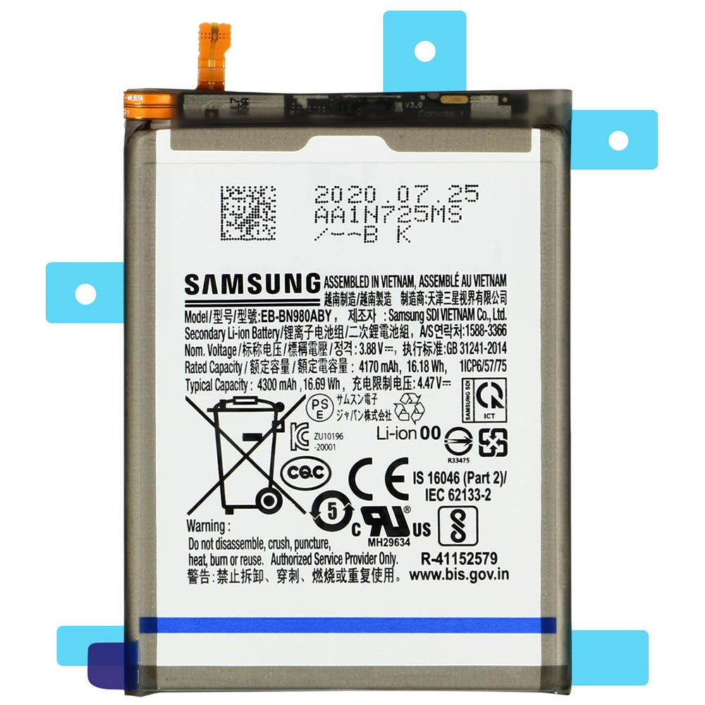 Batteria Interna Galaxy Note 20 4300mah Originale Eb-bn980aby - Foto 2
