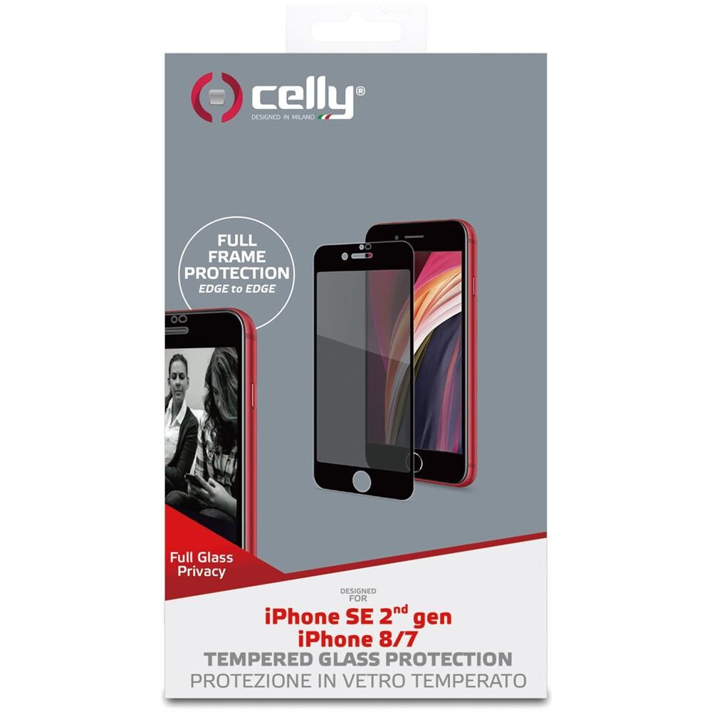 Pellicola Proteggi Schermo 3d Con Funzione Privacy Per Iphone Se 2020, I - Foto 3