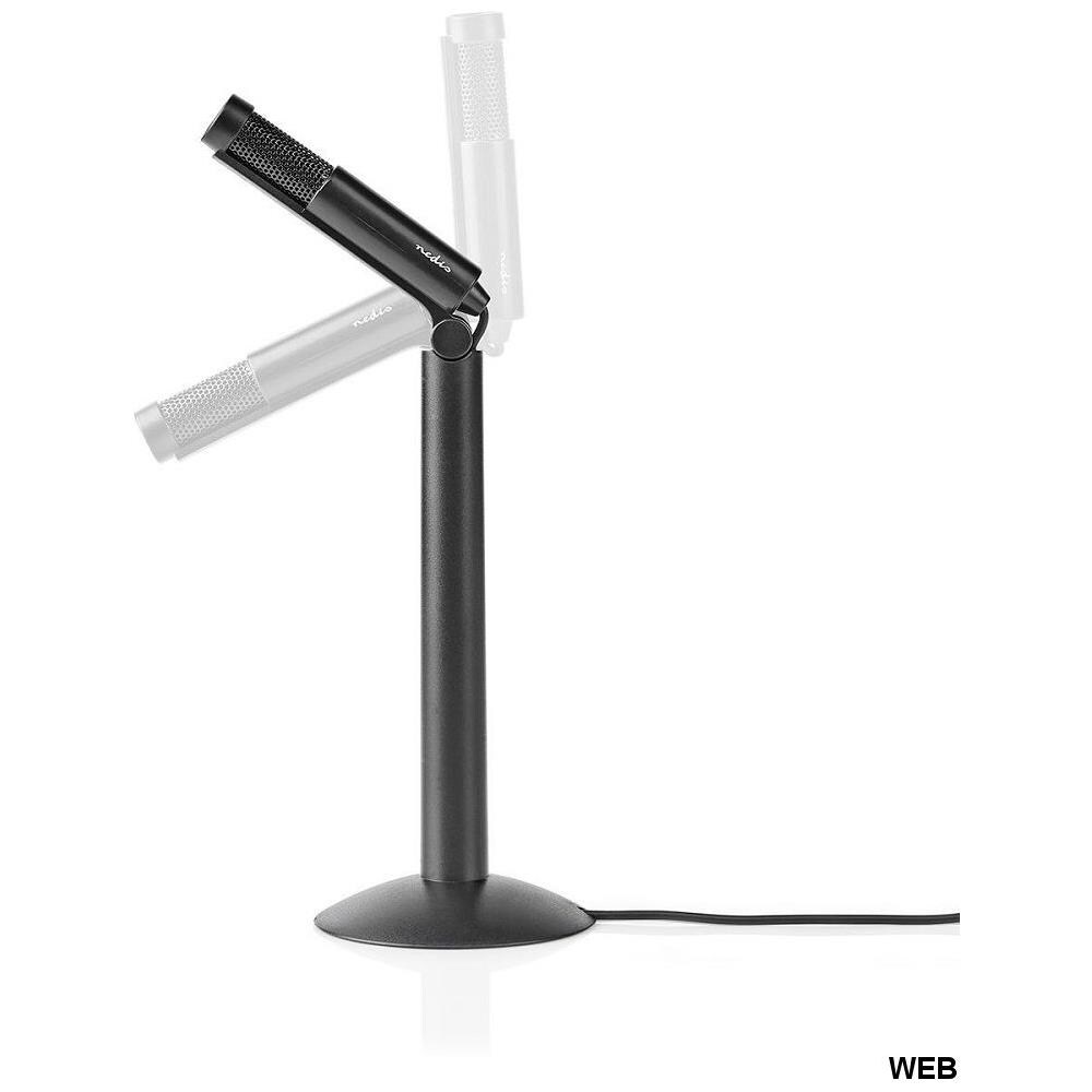 Microfono Desktop / notebook / smartphone / tablet Con Cavo Jack 3,5 Mm - Foto 1