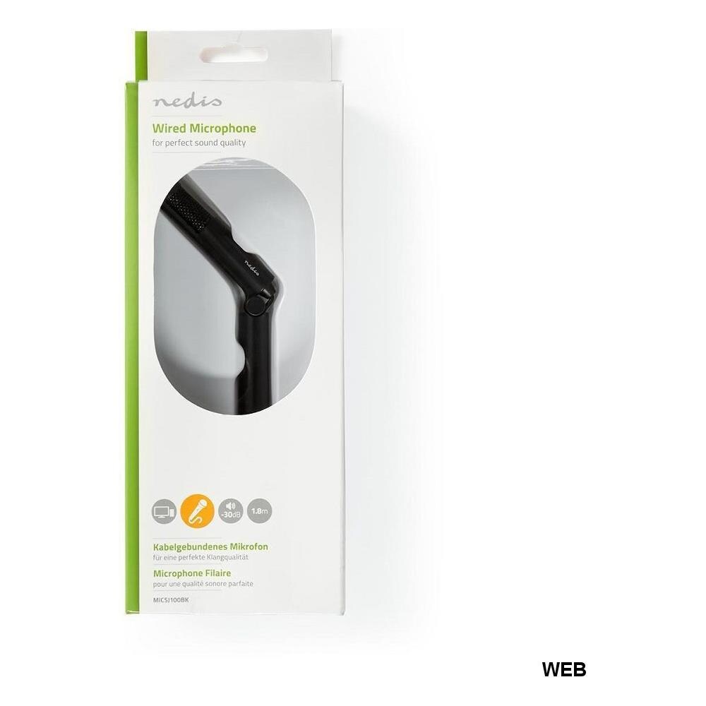 Microfono Desktop / notebook / smartphone / tablet Con Cavo Jack 3,5 Mm - Foto 6