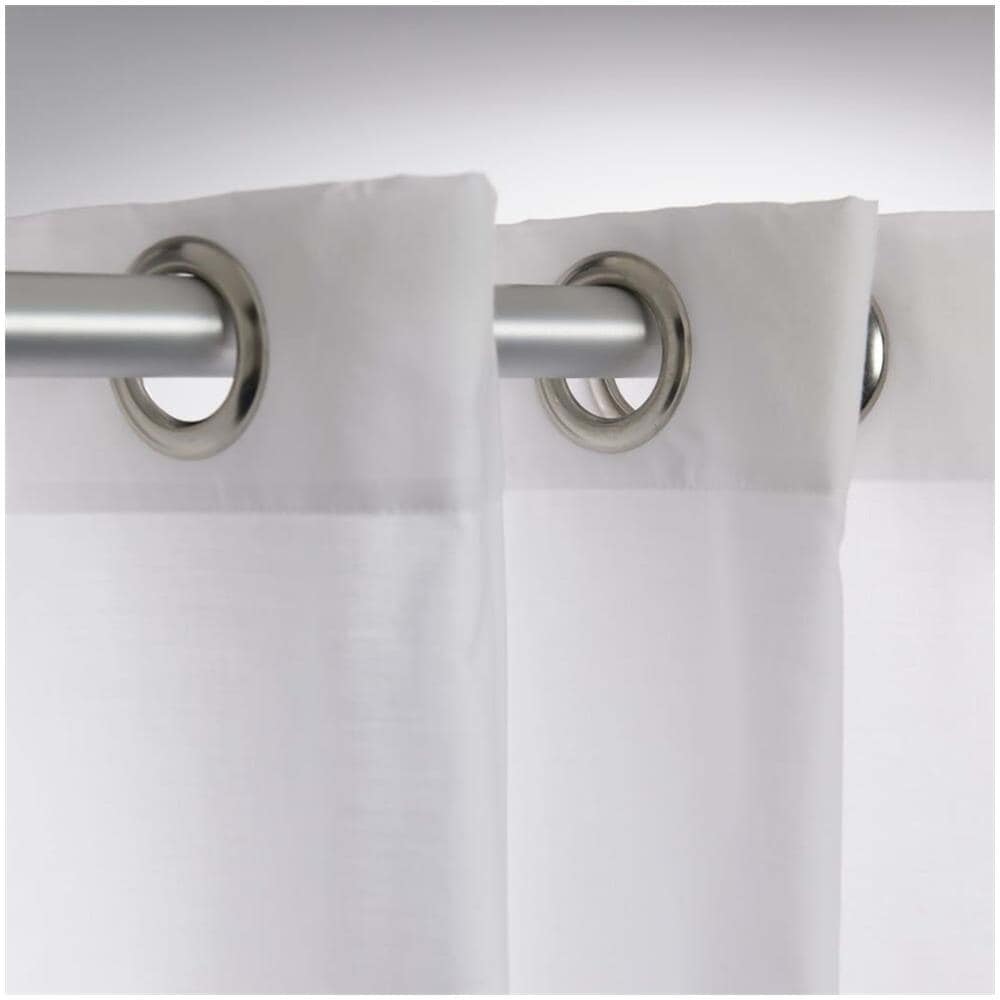 Tenda da Doccia Coloris 180x200 cm Bianca - Foto 2