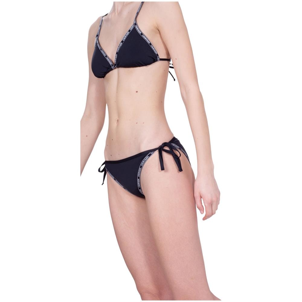 Calvin Klein - Top Bikini A Triangolo Con Logo - Foto 2