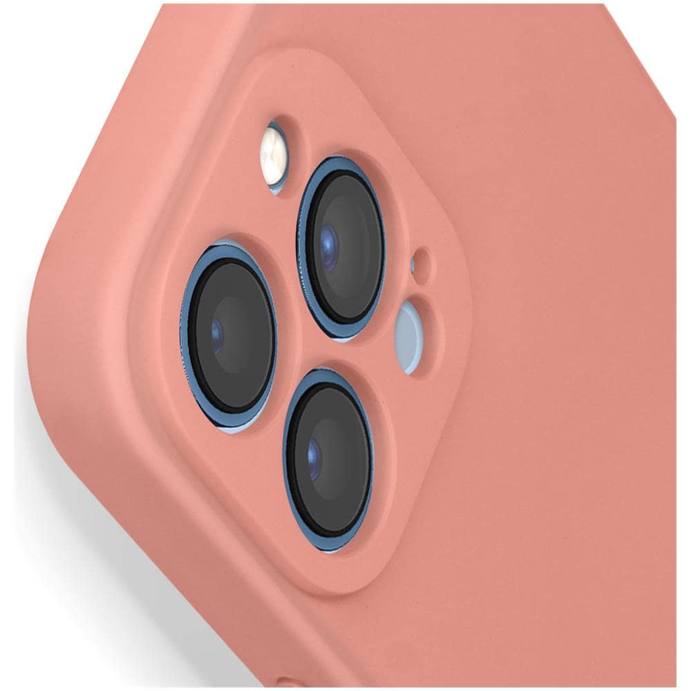 Cover Per Iphone 13 Pro Max Semi-rigida In Silicone Con Finitura Soft-touch Rosa - Foto 2