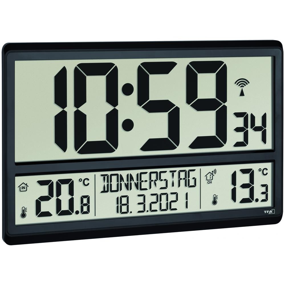 60.010710 stazione meteorologica digitale Nero Batteria - Foto 2