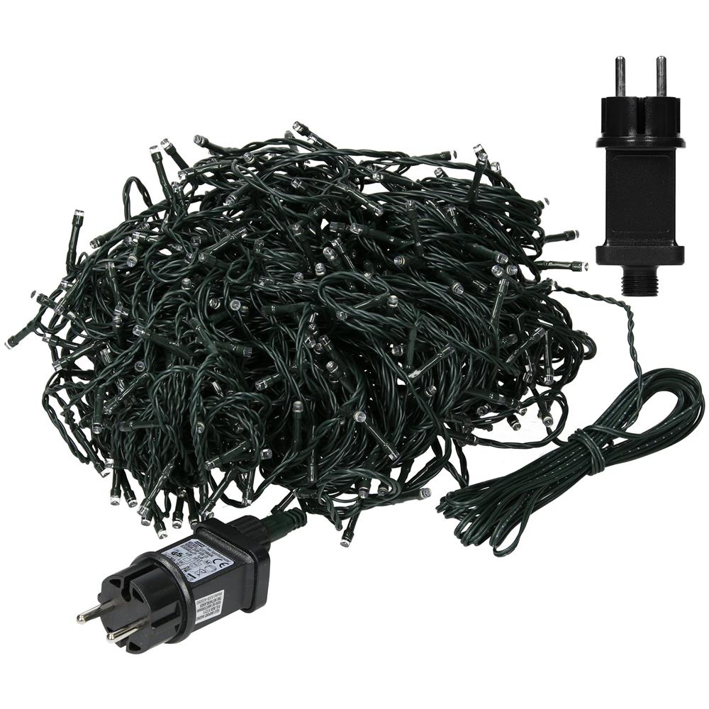 Luci Di Natale 320 Led Catena Illuminazione Bianco Caldo Ip-44 Interno Esterno - Foto 1