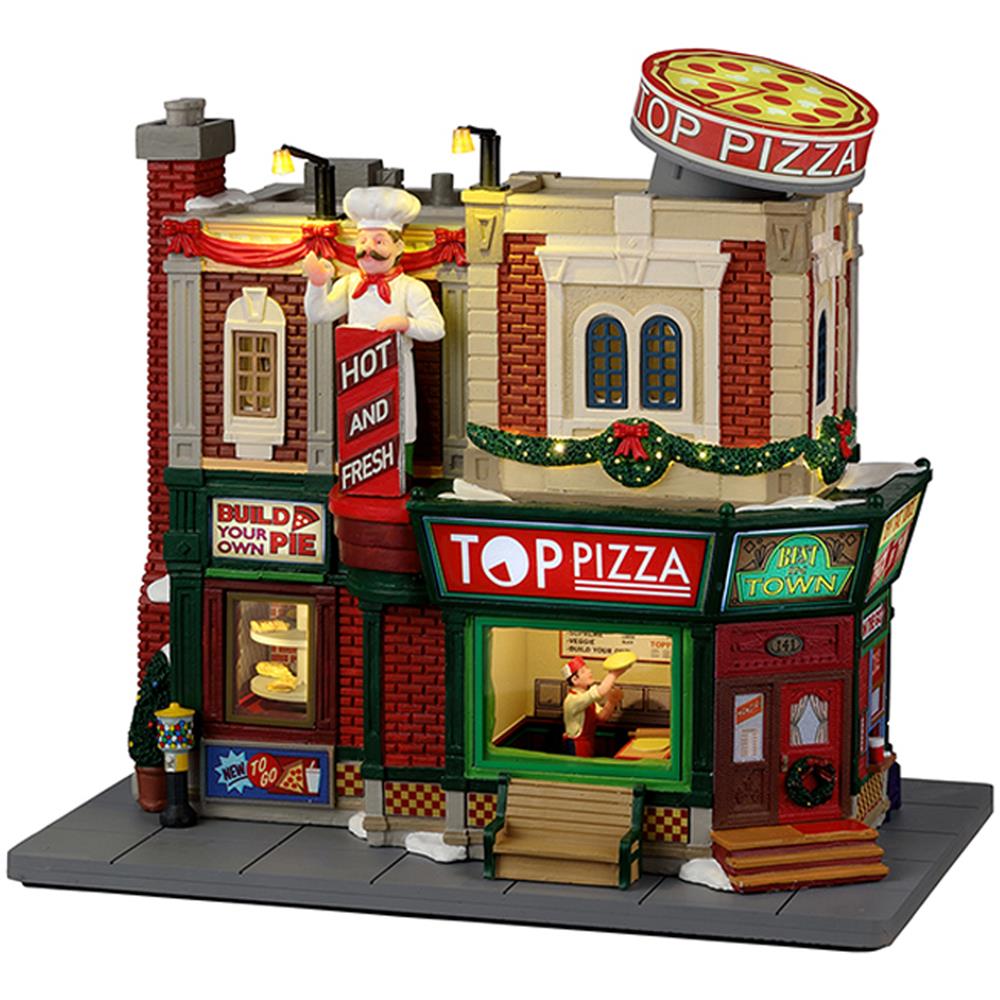 Pizzeria Lemax Decorazione Natale Multicolore - Foto 1