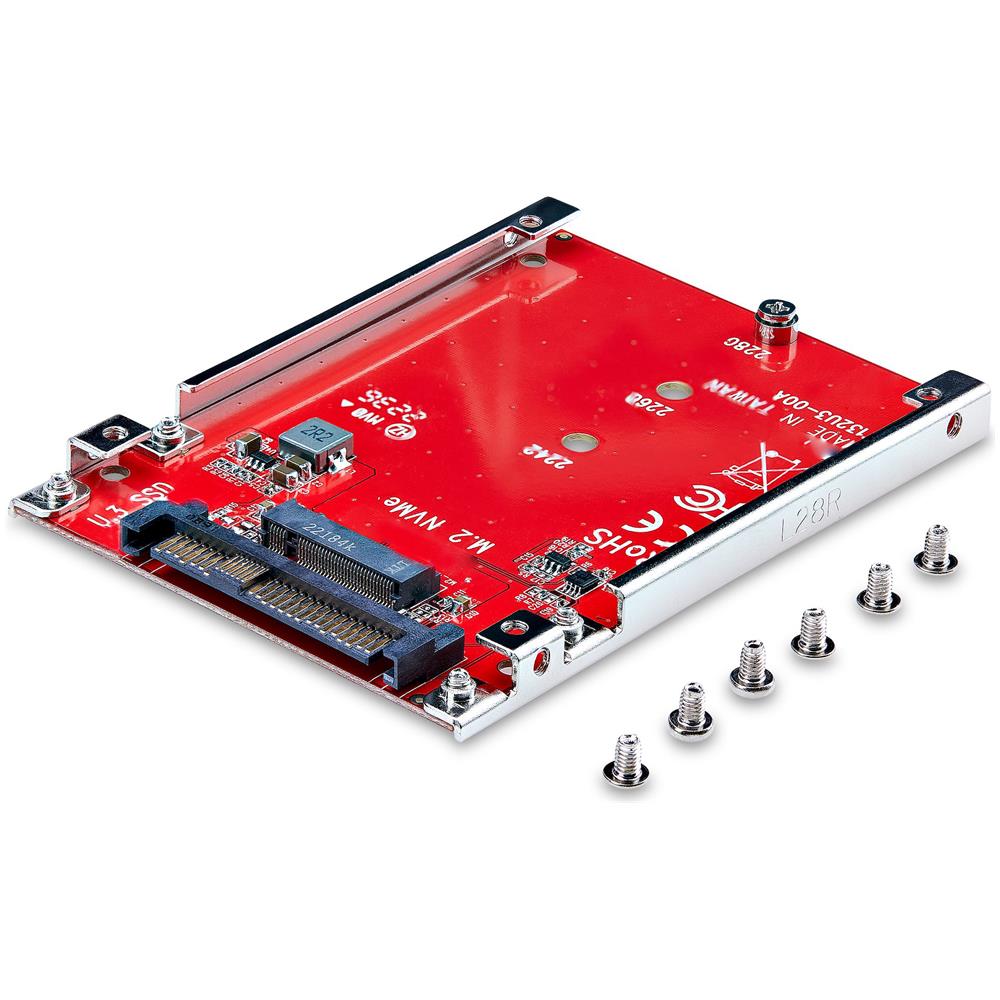 Adattatore SSD M. 2 a U. 3, Per Unità M. 2 PCIe NVMe, Adattatore /convertitore host PCIe M. 2 a U. 3 da 2,5" (SFF-TA-1001), conforme a TAA - Formato unità da 2,5 - Foto 9