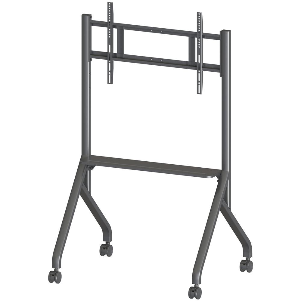 Supporto Mobile Da Pavimento Multifunzione Per Tv Lcd /led /plasma 55-86'' Nero - Foto 1
