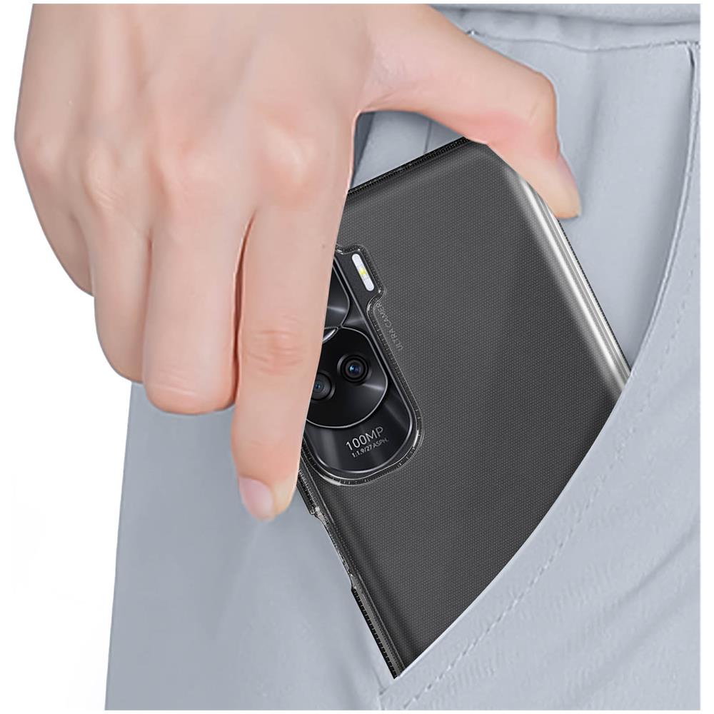 Cover Per Honor 90 Lite Gel Di Silicone Morbido Myway Trasparente - Foto 2