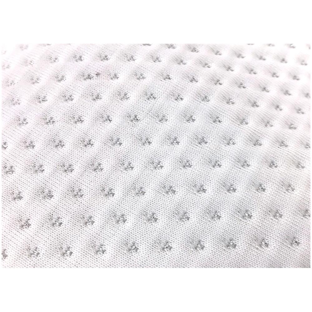 Coprimaterasso Imbottito Elasticizzato Anallergico Federe Cuscino Letto Made Italy Singolo Silver - Foto 5