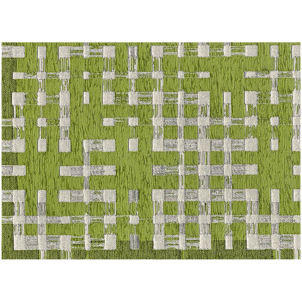 Tappeto Arredo Salotto Antiscivolo Scendiletto Camera Dis. Dama By Suardi 65x110(Set 2) Verde - Foto 5