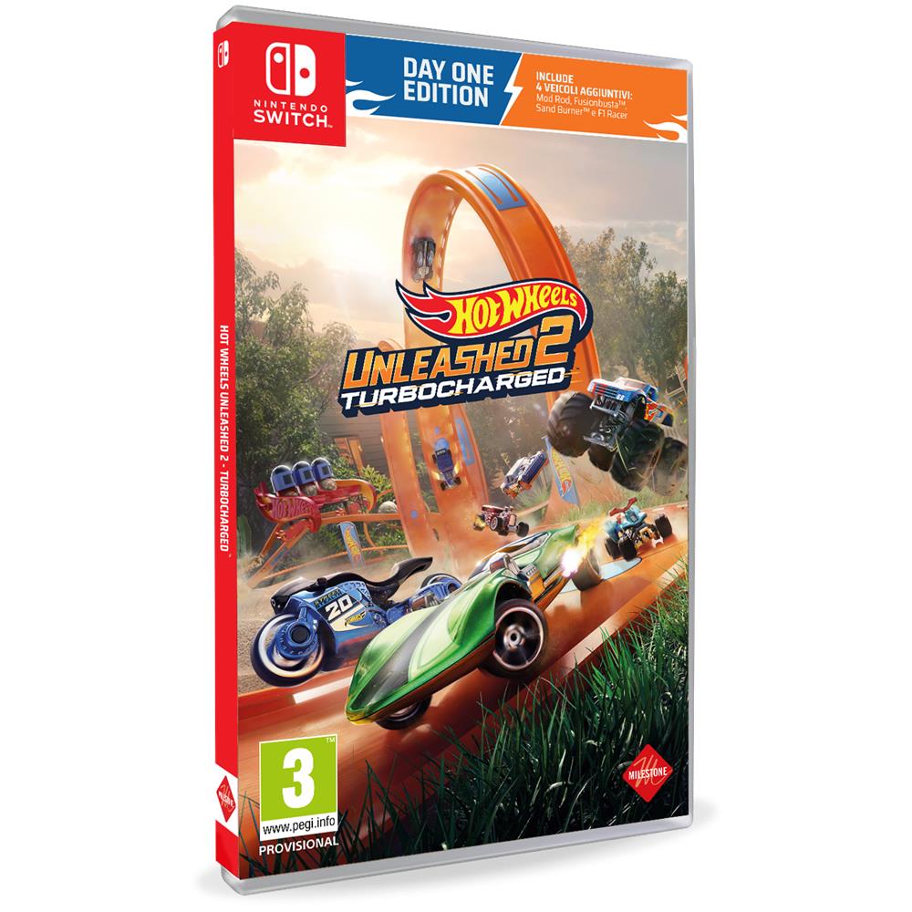 Hot Wheels Unleashed 2: Turbocharged - Day One Edition ITA Nintendo Switch - Foto 2