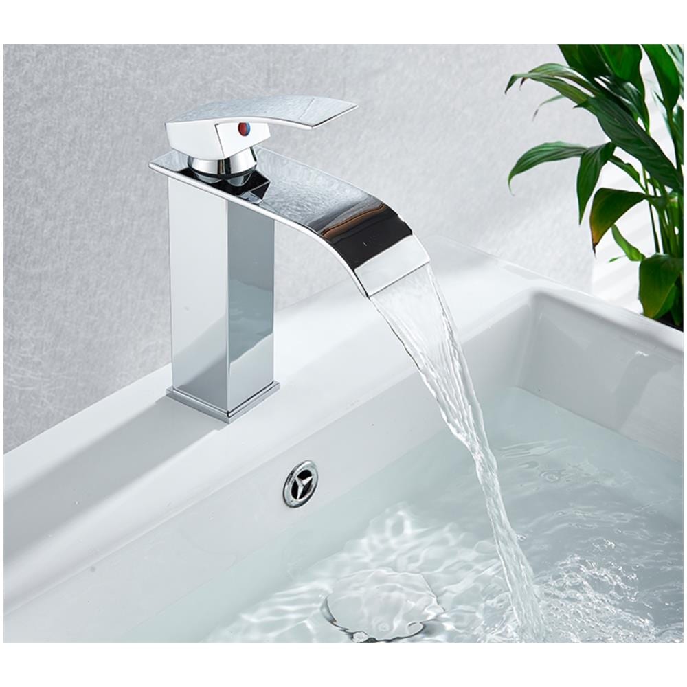 Rubinetto per lavabo da bagno, Blackswan, tipo M84, modello cromato lucido, misura 19 cm - Foto 2
