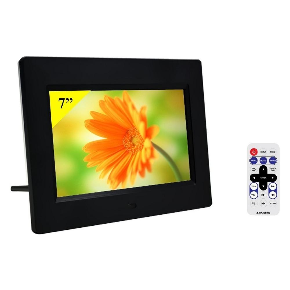 Cornice Digitale DF918HDAPBK Display 7" Risoluzione 1024x600 Ingresso USB Slot SD colore Nero - Foto 1
