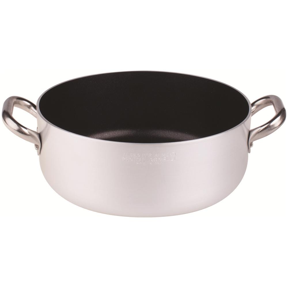 Casseruola Bassa 2 Maniglie Diametro 24 cm - Linea Alluminio Platinum 3 mm - Foto 1