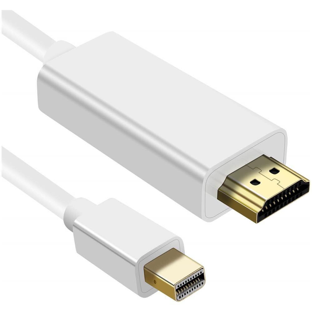 Cavo Video Mini Displayport A Hdmi Maschio Alta Risoluzione 4k 1,8m - Foto 1