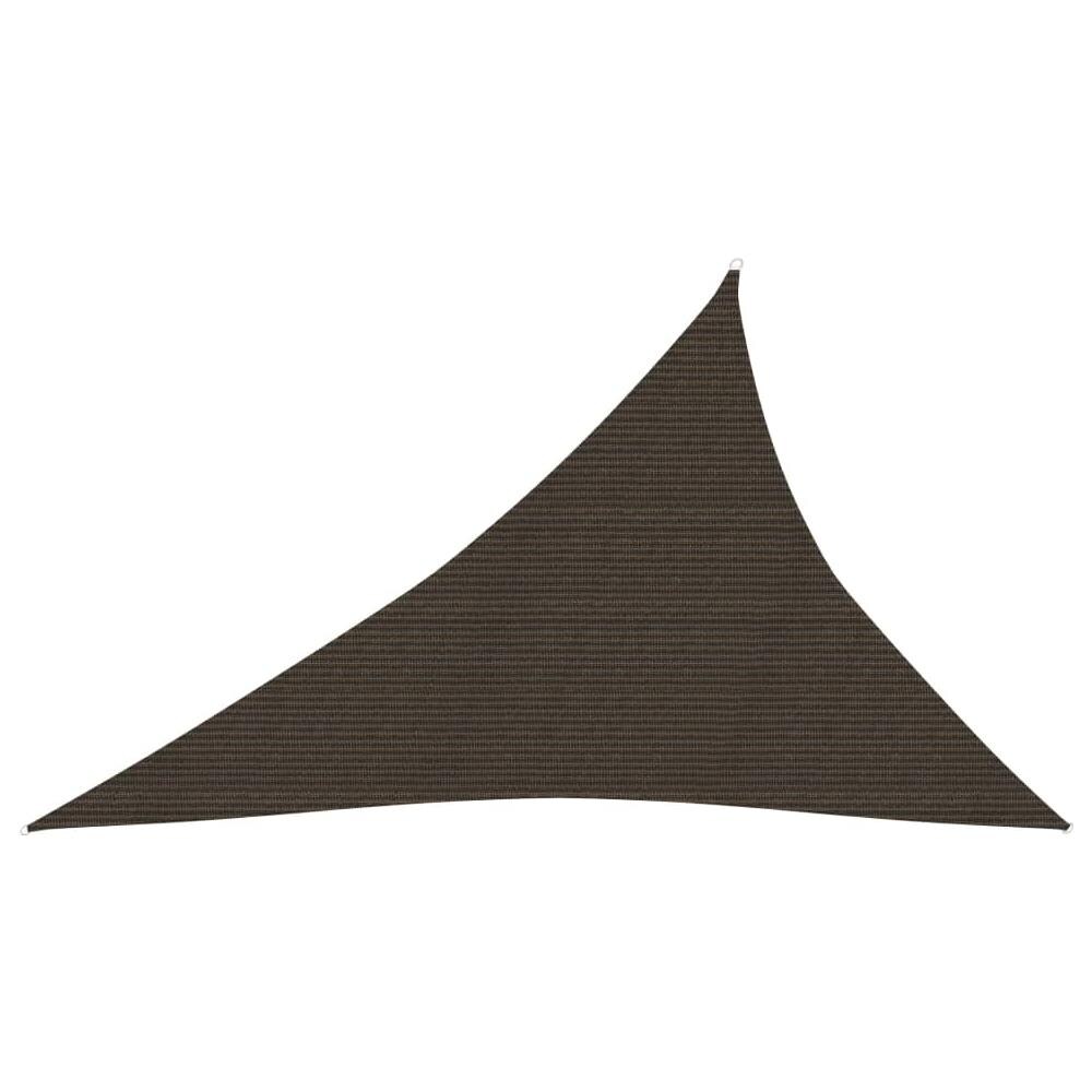 Vela Parasole 160 g / m² Marrone 4x5x6,8 m in HDPE - Foto 1