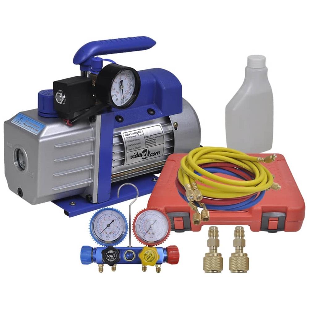 Pompa di Aspirazione a Singolo Stadio con Manometro a 4 Vie - Foto 1